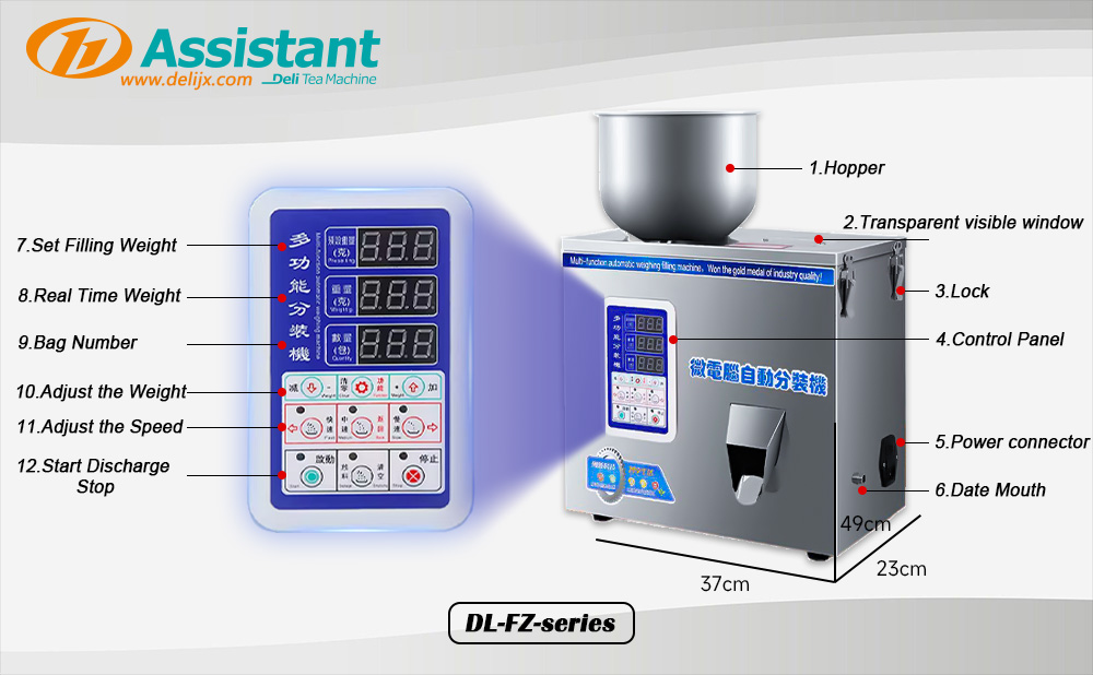 Automatic Particle Filling Machine